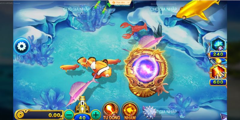 Ngũ Long Bắn Cá – Siêu phẩm săn rồng đổi thưởng cực khủng 2 Đồ họa game Ngũ Long Bắn Cá đẹp, sắc nét