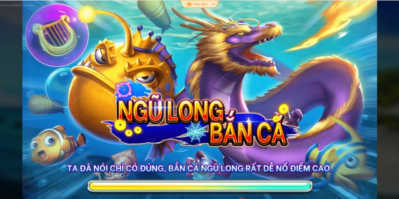 Ngũ Long Bắn Cá – Siêu phẩm săn rồng đổi thưởng cực khủng 1 ngu long ban ca